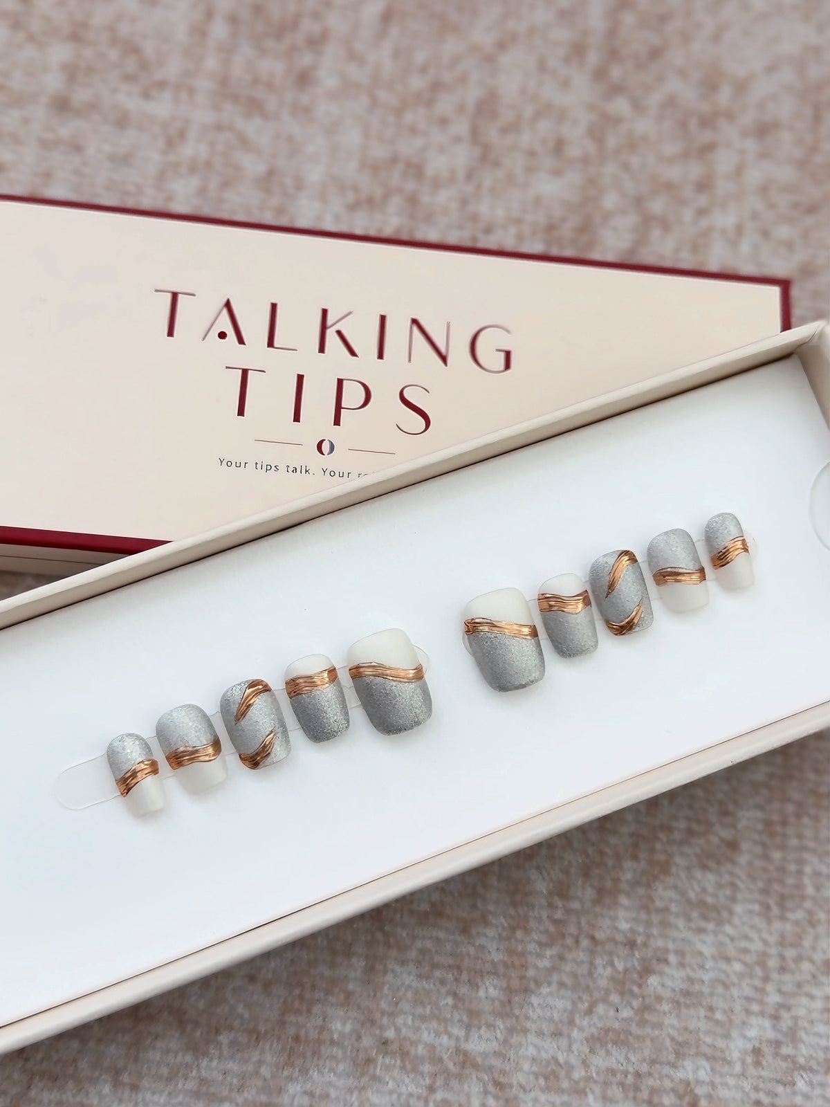Set 1: Main Character · Everyday Set — Four Curated Reusable Short Press-On Nail Sets